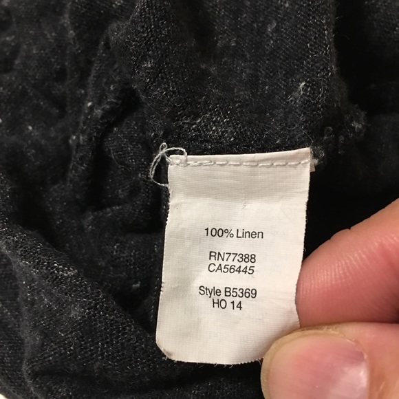 Madewell Front Runner Tee Linen Top, Size XS - Picture 5 of 6